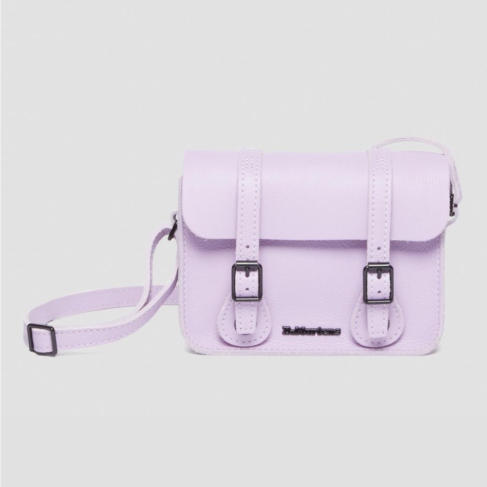 DR MARTENS LILAC PISA LEATHER 7 INCH CROSSBODY BAG- NWT and Sold Out Online